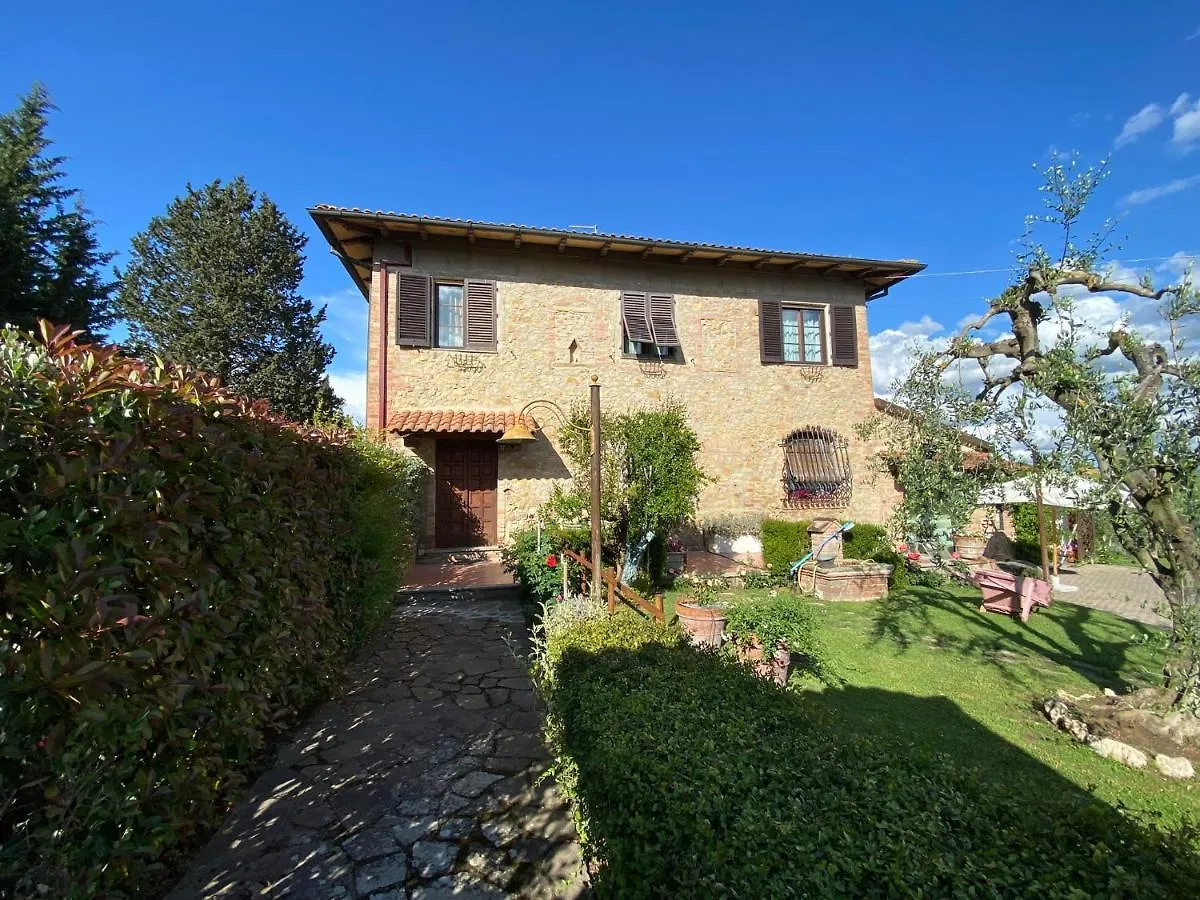 Casa Teo, Casa Di Campagna Con Vista! Gambassi Terme Apartment